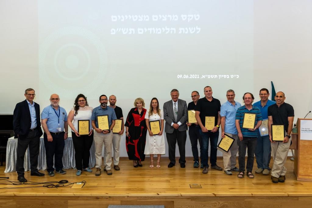 Certificates of Appreciation Awarded to Faculty Instructors