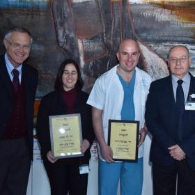 Certificates of Appreciation Awarded to Clinical Instructors, Galilee Medical Center (Naharia)