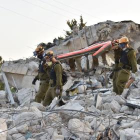  Search and Rescue Drill with IDF Home Front Command