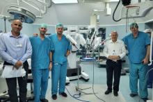 הרובוט "דה וינצ'י", צילום: דוברות בית החולים בנהריה